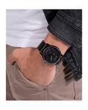 Guess Gadget Black Dial Black Mesh Bracelet Watch for Men - GW0538G3 Authentic Buy Shop Now