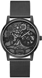 Guess Gadget Black Dial Black Mesh Bracelet Watch for Men - GW0538G3 Authentic Buy Shop Now