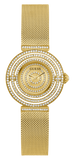 Guess Dream Quartz Gold Dial Gold Mesh Strap Watch For Women - GW0550L2 Authentic Buy Shop Now