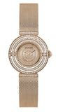 Guess Dream Crystals Rose Gold Dial Rose Gold Mesh Bracelet Watch For Women - GW0550L3 Authentic Buy Shop Now