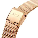 Guess Dream Crystals Rose Gold Dial Rose Gold Mesh Bracelet Watch For Women - GW0550L3 Authentic Buy Shop Now
