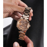 Guess Duchees Quartz Rose Gold Dial Rose Gold Steel Strap Watch For Women - GW0558L3 Authentic Buy Shop Now