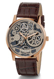 Guess Gadget Brown Dial Brown Leather Strap Watch for Men - GW0570G2 Authentic Buy Shop Now