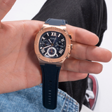 Guess Headline Multifunction Quartz Blue Dial Blue Silicone Strap Watch For Men - GW0571G2 Authentic Buy Shop Now