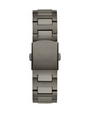 Guess Headliner Quartz Black Dial Grey Steel Strap Watch For Men - GW0572G5 Authentic Buy Shop Now