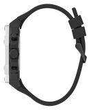 Guess Formula Chronograph Black Dial Black Silicone Strap Watch For Men - GW0579G1 Authentic Buy Shop Now