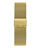 Guess Continental Chronograph Black Dial Gold Mesh Strap Watch For Men - GW0582G2 Authentic Buy Shop Now