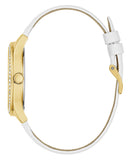 Guess Marina Multifunction White Dial White Rubber Strap Watch for Women - W1025L5 Authentic Buy Shop Now