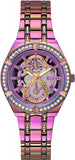 Guess Allara Quartz Purple Dial Purple Steel Strap Watch For Women - GW0604L4 Authentic Buy Shop Now