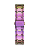Guess Allara Quartz Purple Dial Purple Steel Strap Watch For Women - GW0604L4 Authentic Buy Shop Now