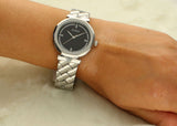 Guess Rumour Quartz Black Dial Silver Steel Strap Watch For Women - GW0613L1 Authentic Buy Shop Now