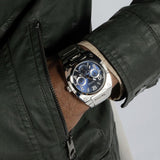 Guess Prodigy Chronograph Blue Dial Silver Steel Strap Watch For Men - GW0624G1 Authentic Buy Shop Now