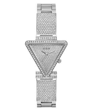 Guess Fame Quartz Crystals Silver Dial Silver Steel Strap Watch For Women - GW0644L1 Authentic Buy Shop Now