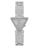 Guess Fame Quartz Crystals Silver Dial Silver Steel Strap Watch For Women - GW0644L1 Authentic Buy Shop Now