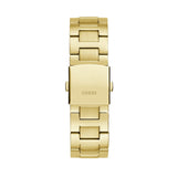 Guess Equity Analog Green Dial Gold Steel Strap Watch For Men - GW0703G2 Authentic Buy Shop Now