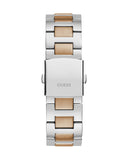 Guess Equity Multifunction Black Dial Two Tone Steel Strap Watch For Men - GW0703G4 Authentic Buy Shop Now