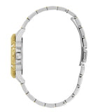 Guess Mist Analog Green Dial Two Tone Steel Strap Watch For Women - GW0723L1 Authentic Buy Shop Now