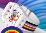 Guess Phoenix Analog White Dial White Silicone Strap Watch for Men - GW0720G1 Authentic Buy Shop Now