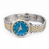 Gucci G Timeless Quartz Blue Dial Two Tone Steel Strap Watch For Women - YA1265029 Authentic Buy Shop Now