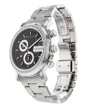 Gucci G Chrono Diamonds Black Dial Silver Steel Strap Watch For Men - YA101324 Authentic Buy Shop Now