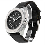 Gucci GG2570 Black Dial Black Leather Strap Watch For Men - YA142206 Authentic Buy Shop Now