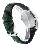 Gucci G-Timeless Green Mother of Pearl Dial Green Leather Strap Watch For Women - YA126585 Authentic Buy Shop Now