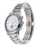 Gucci G Timeless Chronograph White Dial Silver Steel Strap Watch For Men - YA126472 Authentic Buy Shop Now