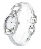 Gucci Horsebit Collection Diamonds Mother of Pearl White Dial Silver Steel Strap Watch For Women - YA139504 Authentic Buy Shop Now
