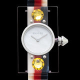 Gucci Web Pink Mother of Pearl Dial Watch For Women - YA143524 Authentic Buy Shop Now
