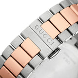 Gucci G Timeless Silver Dial Two Tone Steel Strap Watch For Women - YA126564 Authentic Buy Shop Now