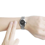 Gucci G Timeless Black Dial Silver Steel Strap Watch For Women - YA126502 Authentic Buy Shop Now