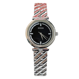 Guess Rumour Quartz Black Dial Silver Steel Strap Watch For Women - GW0613L1 Authentic Buy Shop Now