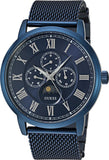 Guess Delancey Analog Blue Dial Blue Mesh Bracelet Watch for Men - W0871G3 Authentic Buy Shop Now