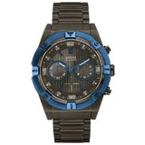 Guess Sport Analog Grey Dial Grey Steel Strap Watch for Men - W0377G5 Authentic Buy Shop Now