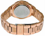 Guess Viva Diamonds White Dial Rose Gold Steel Strap Watch for Women - W0111L3 Authentic Buy Shop Now