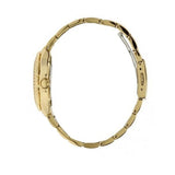 Guess Mini Prism Diamonds White Dial Gold Steel Strap Watch for Women - W15072L1 Authentic Buy Shop Now