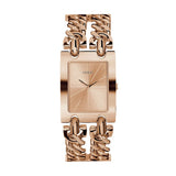 Guess Mod Heavy Metal Rose Gold Dial Rose Gold Steel Strap Watch For Women - W1117L3 Authentic Buy Shop Now