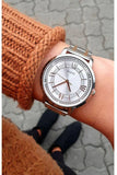 Guess Montauk Silver Dial Two Tone Steel Strap Watch for Women - W0933L5 Authentic Buy Shop Now