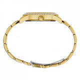 Guess Bedazzle Diamonds Gold Dial Gold Steel Strap Watch For Women - W1097L2 Authentic Buy Shop Now