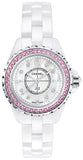 Chanel J12 Quartz Diamonds Mother of Pearl White Dial White Steel Strap Watch for Women - J12 H3243 Authentic Buy Shop Now