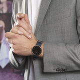 Daniel Wellington Classic Bayswater Black Dial Black NATO Strap Watch For Men - DW00100277 Authentic Buy Shop Now
