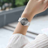 Calvin Klein Minimal Grey Dial Silver Mesh Bracelet Watch for Men - K3M211Y3 Authentic Buy Shop Now