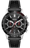 Hugo Boss Allure Black Dial Black Leather Strap Watch for Men - 1513920 Authentic Buy Shop Now