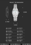 Emporio Armani Federica Mother of Pearl Dial Silver Steel Strap Watch For Women - AR11557 Authentic Buy Shop Now