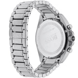 Hugo Boss Driver Chronograph Black Dial Silver Steel Strap Watch For Men - 1513080 Authentic Buy Shop Now