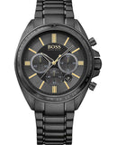 Hugo Boss Driver Black Dial Black Steel Strap Watch for Men - 1513277 Authentic Buy Shop Now