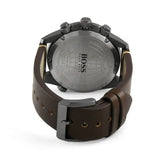 Hugo Boss Nomad Blue Dial Brown Leather Strap Watch for Men - 1513773 Authentic Buy Shop Now