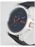 Hugo Boss Detroit Sport Quartz Black Dial Black Rubber Strap Watch for Men - 1550006 Authentic Buy Shop Now