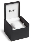 Hugo Boss Aeroliner Chronograph White Dial Silver Steel Strap Watch For Men - 1512445 Authentic Buy Shop Now