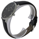 Hugo Boss Jackson Black Dial Black Leather Strap Watch for Men - 1513369 Authentic Buy Shop Now